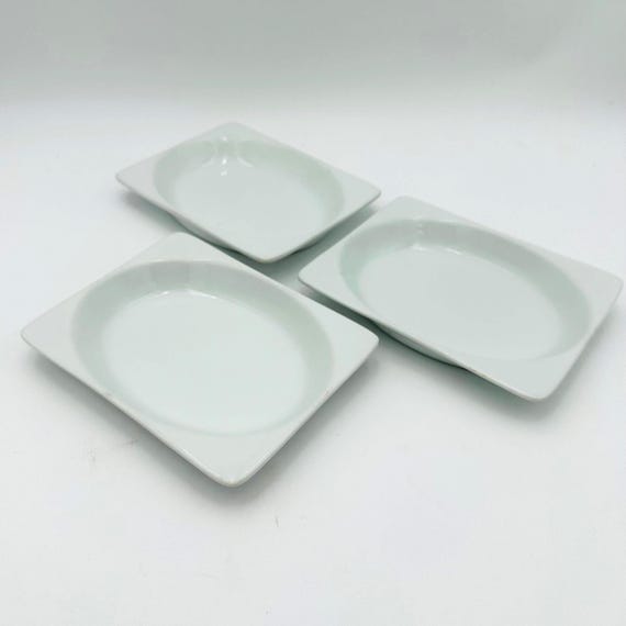 ヴィンテージ ユナイテッド航空 食器 3枚セット ホワイトセラミック