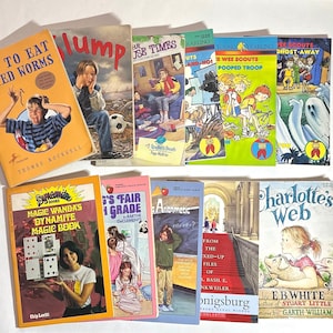 Vintage Children’s Chapter Books – 1980s & 1990s Scholastic, Dell Yearling, Apple Paperbacks – Pick Your Favorite