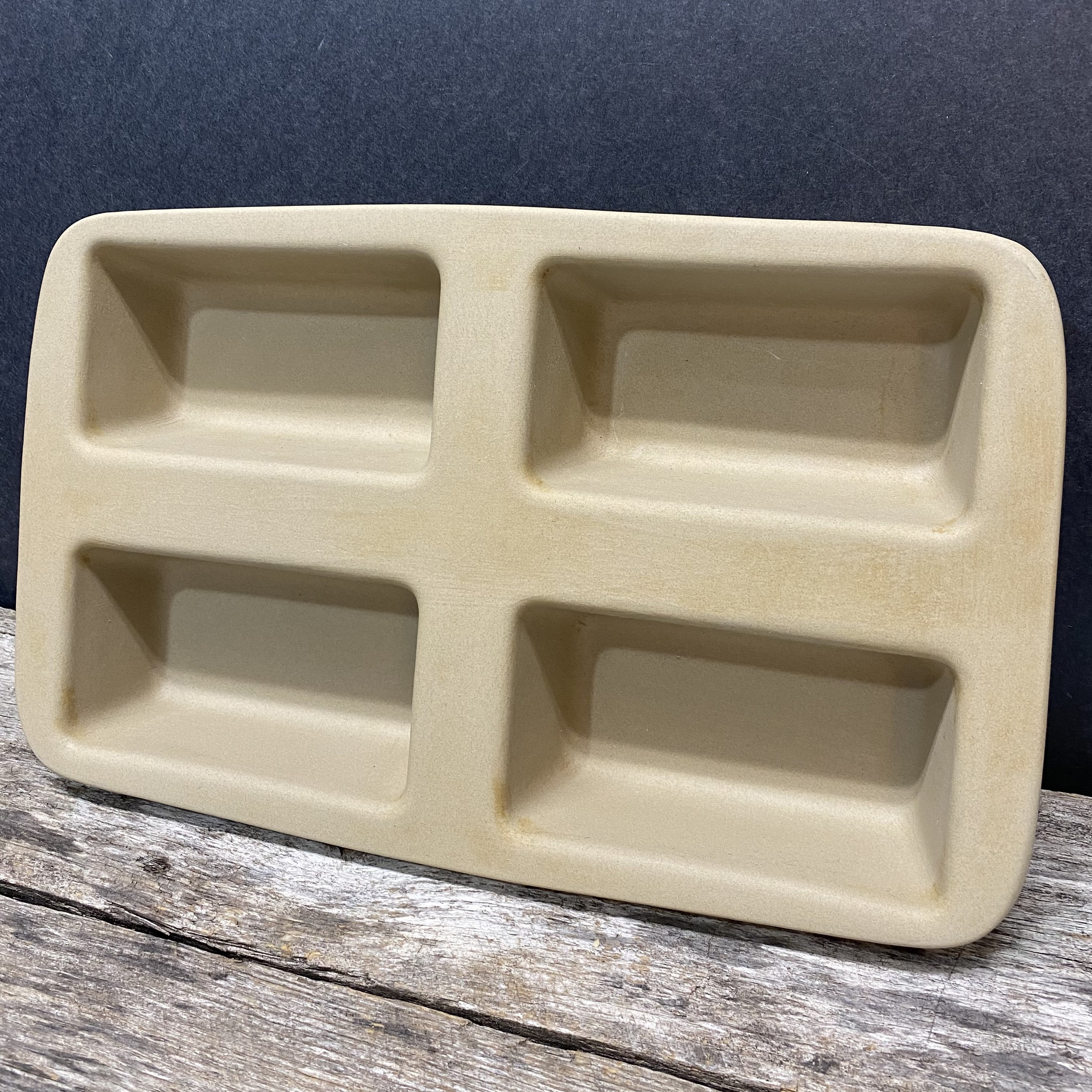 Pampered Chef Stoneware Mini Loaf Pan Bread Meatloaf Family Etsy