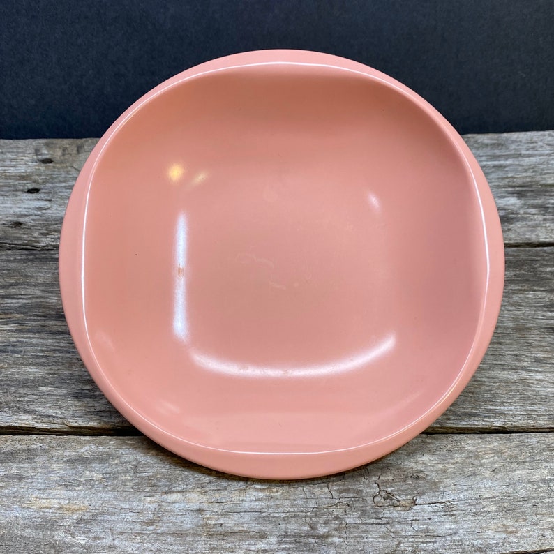 Vintage Boontonware Belle Pink Soup Bowls set of 3 Mid Etsy