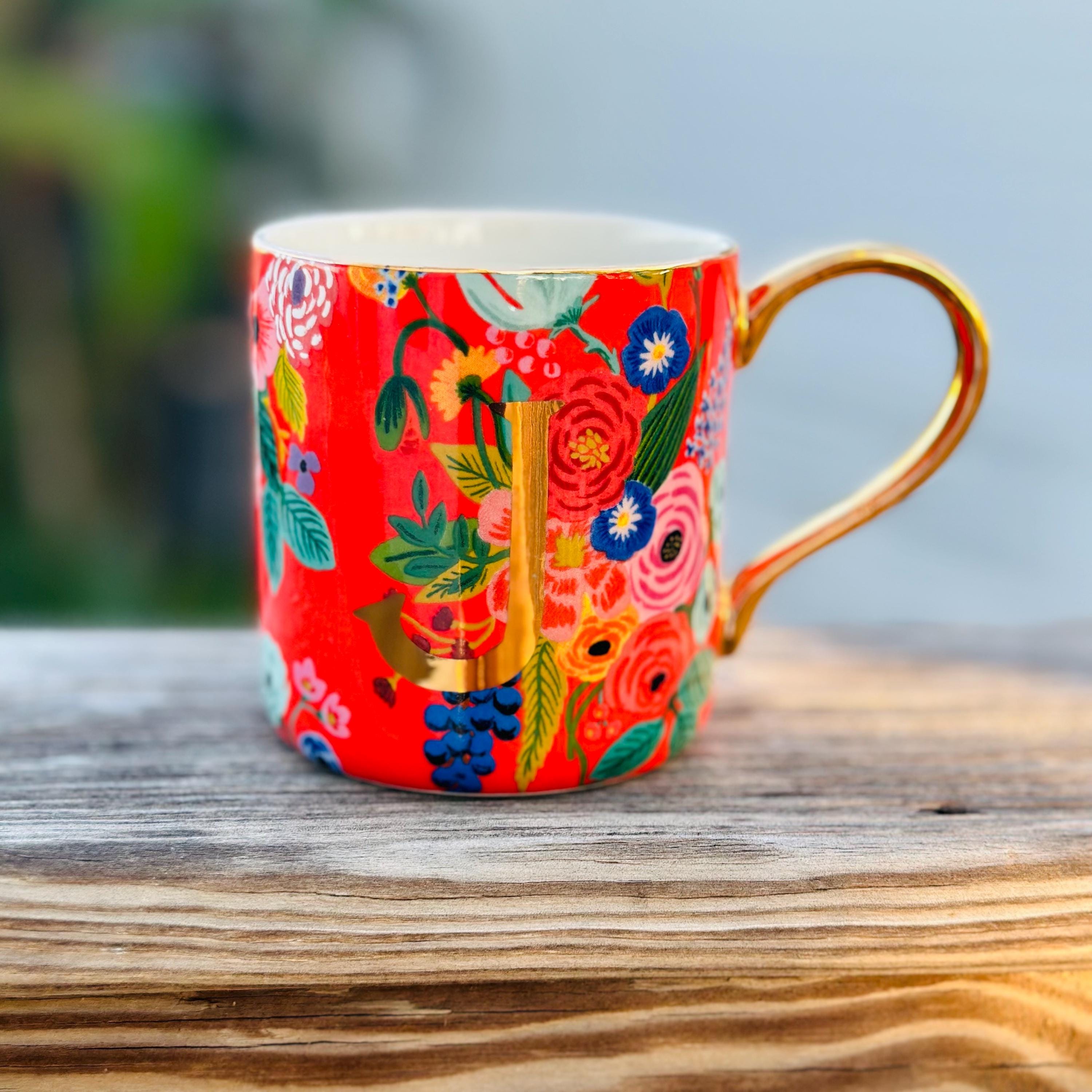 Anthropologie Coffee Mugs