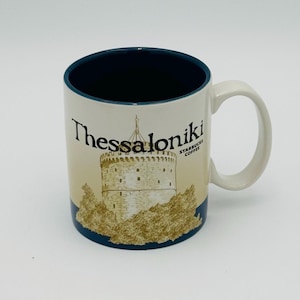 Starbucks Thessaloniki-mok – Global Icon City-collectie – 16 oz – Made in Thailand – Greece Collectible