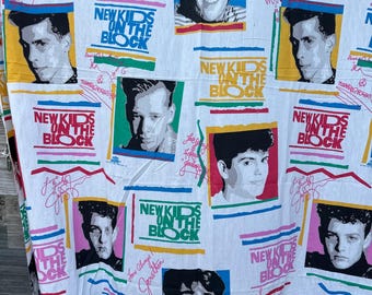 ヴィンテージ ニュー・キッズ・オン・ザ・ブロック ツインフラット