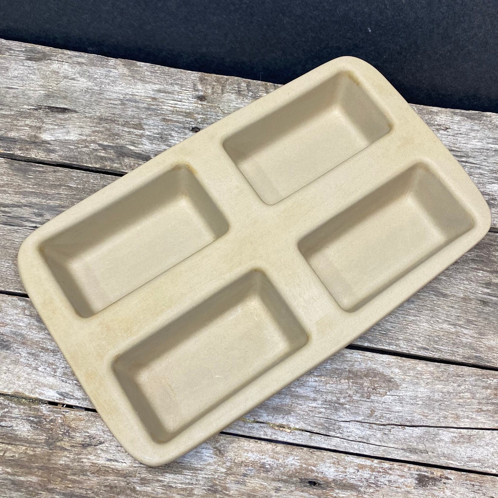 Pampered Chef Stoneware Mini Loaf Pan Bread Meatloaf Family Etsy