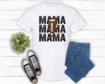 Football Mama T-Shirt: Game Day Mom Shirt