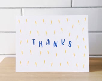 Exclamation Thank You Card