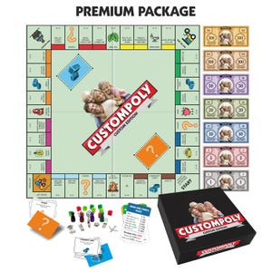 Custom Monopoly Game, Personalized Board Game, Custom Game Board, Unique Gift for Couples & Families, Custom Night Gift, Mother's Day Gift image 3
