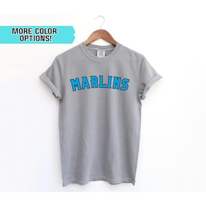 Vintage Miami Baseball Shirt – Retro Marlins Tee, Oversized Florida Baseball Shirt, Classic Miami Sports T-Shirt for Game Day & Streetwear