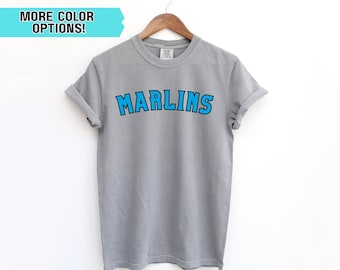 Vintage Miami Baseball Shirt – Retro Marlins Tee, Oversized Florida Baseball Shirt, Classic Miami Sports T-Shirt for Game Day & Streetwear