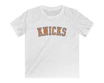 Knicks Arch Logo Kids Tee | Basketball Team Fan Shirt
