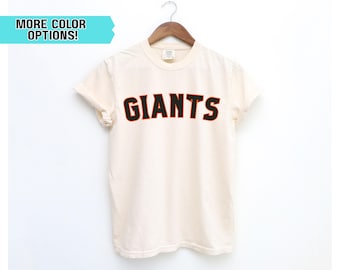 Camiseta Comfort Colors de béisbol de San Francisco, Camisetas de béisbol de SF para mujer, Camiseta de béisbol de los Giants, Béisbol de San Francisco, Regalo de béisbol de SF