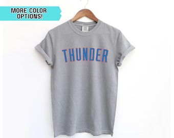 Camiseta vintage de baloncesto de Oklahoma, camiseta retro de Oklahoma, para aficionados al baloncesto de Oklahoma, regalo de camiseta de OKC Thunder, camiseta de baloncesto de OKC, camiseta de la NBA