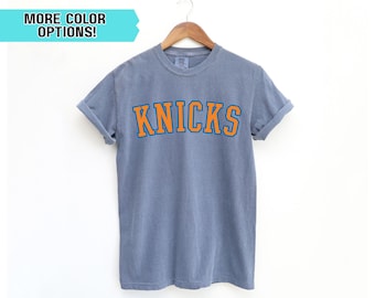 Maglietta Comfort Colors Knicks, maglietta Knicks, maglietta vintage Knicks, maglia retrò Knicks, maglietta New York Knicks, unisex