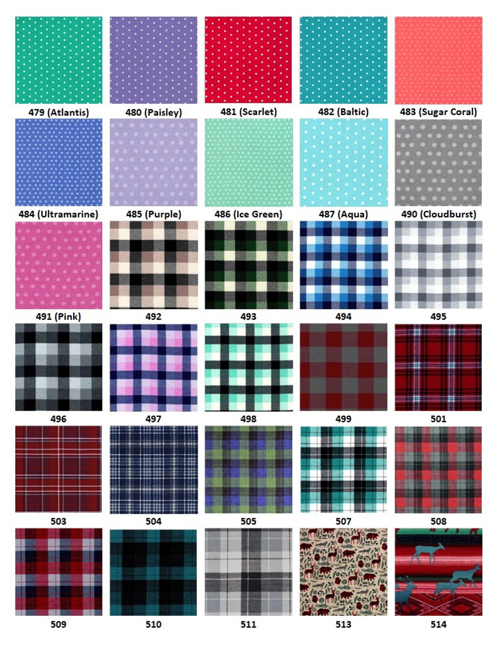 Flannel Designs Available For Viewing Purposes Only DO NOT Etsy