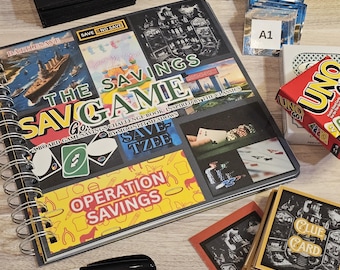 The Savings Game - Board Game Challenge Book for Cash Budgeting