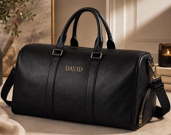 Groomsman Gift, Duffle Bag, Travel Bag, Groomsmen Gifts, Gym Bag, Gift, Personalized Gift, Gift For Him, Birthday Gift, Self Care Gift,