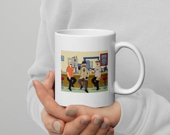 Detective State of Mind Tazza bianca lucida