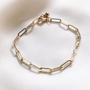 Small Link Gold-Filled Bracelet