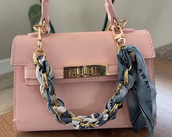 Woven Scarf Bag Chain