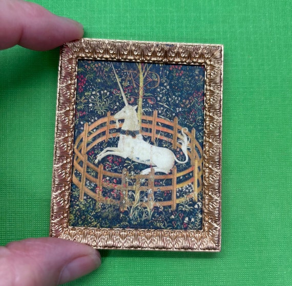Unicorn in the garden tapestry hotsell