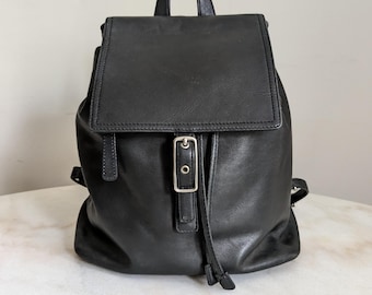 COACHレザー　vintage coach old backpack Vintage Coach® Large Daypack - Black | eBay