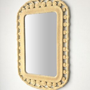 Rattan Mirrors Vintage - Etsy