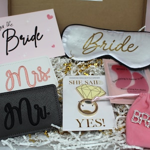 For the Bride Gift Box, Engagement Gift, Bridal Shower, Bridal Care Gift, Bachelorette Party Gift, Wedding Gift for Her, Thank You Gift Box