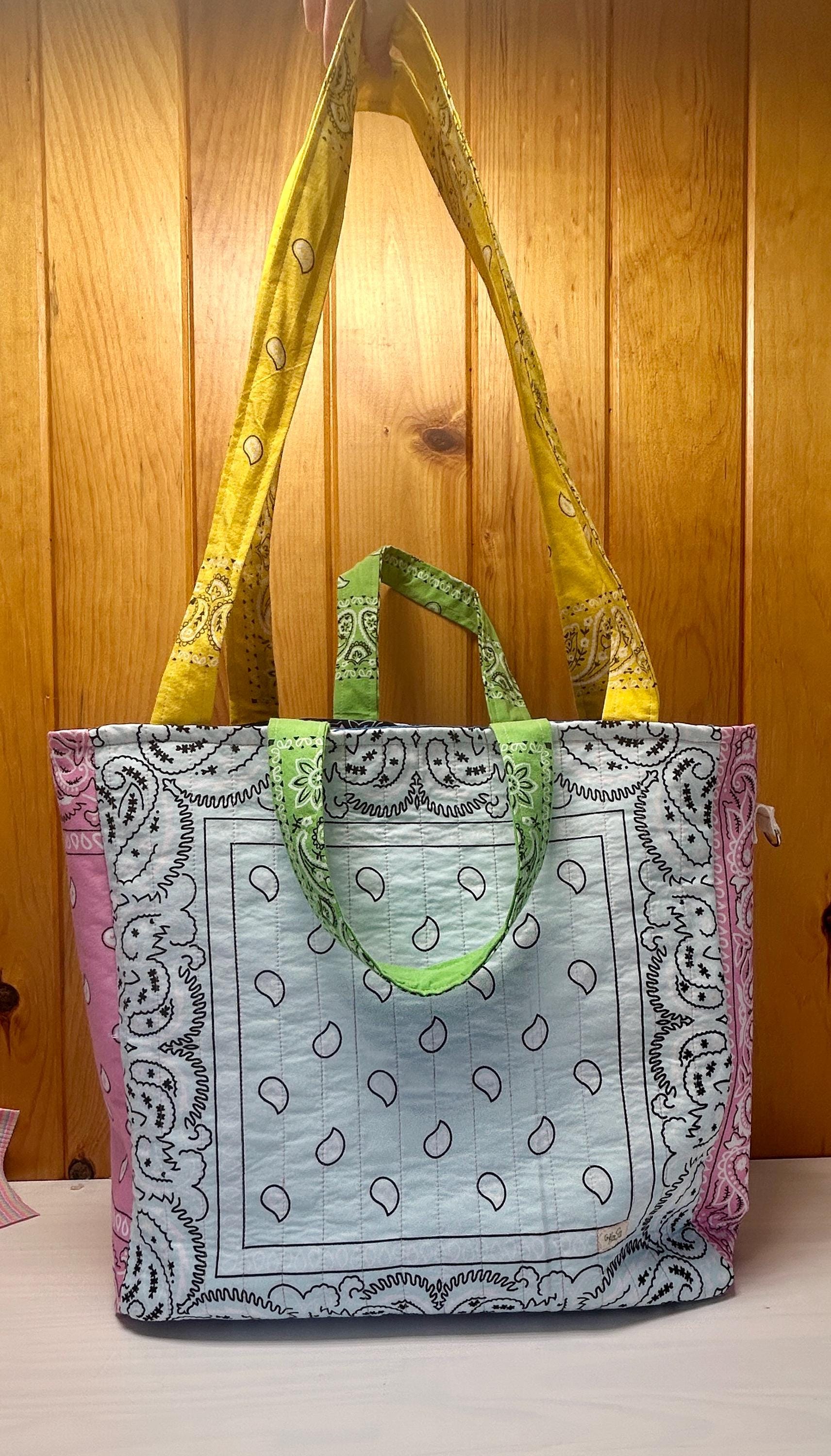 Bandana Tote Bag - Etsy