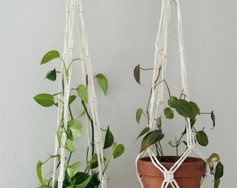Macramé Plant Hanger – Sturdy Leaves Support, Boho Home Decor (Digital Guide)