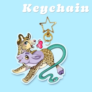 Chimera Acrylic Keychain