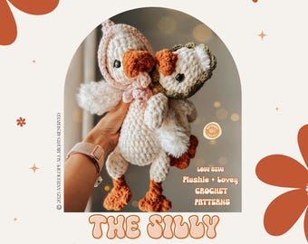 Goose Crochet Pattern Bundle, Low Sew Amigurumi (PDF Pattern)