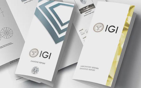 IGI Certificate, Diamond Appraisal Service | Tennis Bracelet Verification, Professional Report, 3–5 Business Days