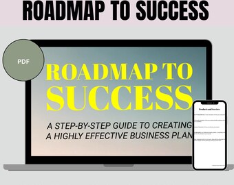 Roadmap to Success Guide - Personal Growth & Achievement Planner, Goal Setting, Success Blueprint for Entrepreneurs, Self-Improvement Guide