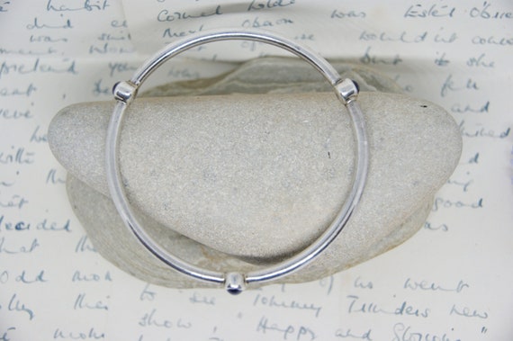 Solid Sterling Silver - Amethyst - Contemporary -… - image 9