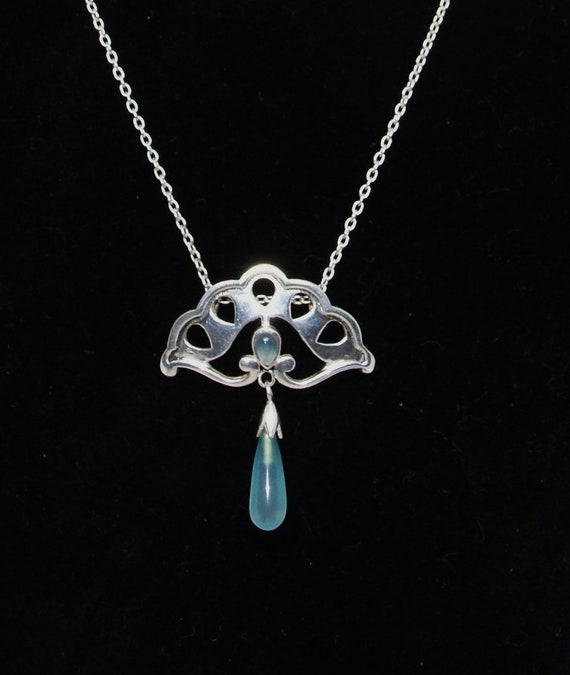 Fabulous - Sterling Silver and Aquamarine - Art D… - image 5