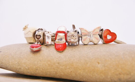 Solid Silver - Charm bracelet - Made by Truth wit… - image 2