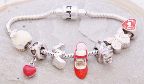 Solid Silver - Charm bracelet - Made by Truth wit… - image 10