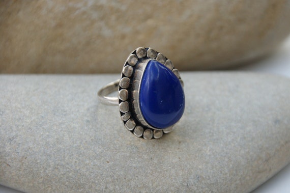 Stunning - Chunky - Solid Silver - Tear drop - La… - image 2