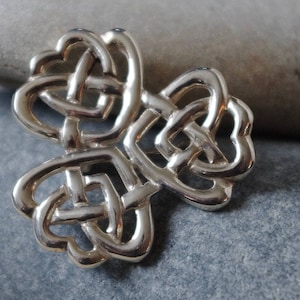 Superb - Sterling Silver - Celtic Brooch pin
