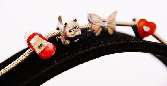 Solid Silver - Charm bracelet - Made by Truth wit… - image 7