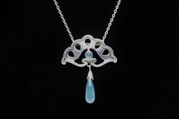 Fabulous - Sterling Silver and Aquamarine - Art D… - image 10