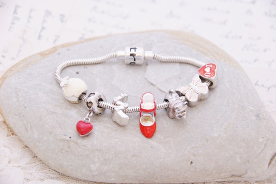 Solid Silver - Charm bracelet - Made by Truth wit… - image 9