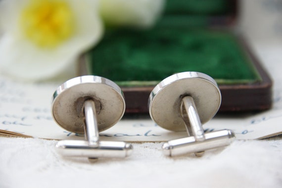 Solid Silver cufflinks  - National Service  - Com… - image 5