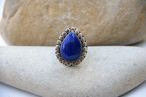 Stunning - Chunky - Solid Silver - Tear drop - La… - image 1