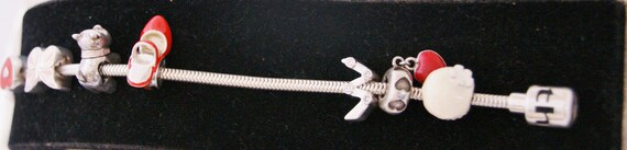 Solid Silver - Charm bracelet - Made by Truth wit… - image 6