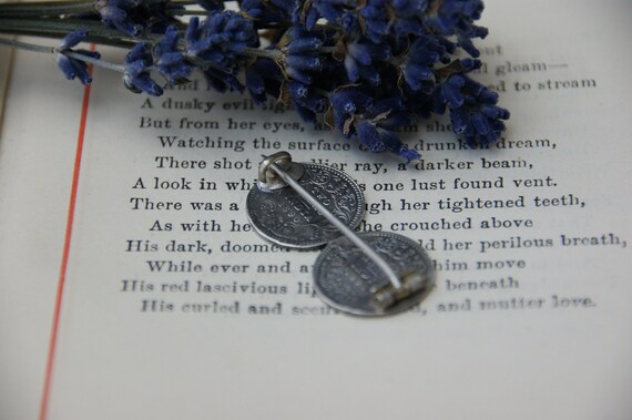 Antique - Indian - Solid Silver - Double Two Anna… - image 5