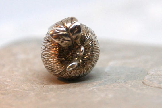 Superb - Solid Sterling Silver - Apple pendant - … - image 6