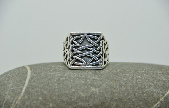 Solid Sterling Silver - Celtic - Trinity Knot -  … - image 2
