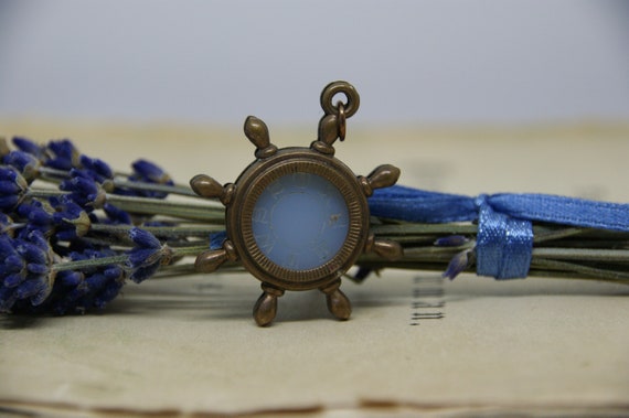 Masonic watch top fob and chain