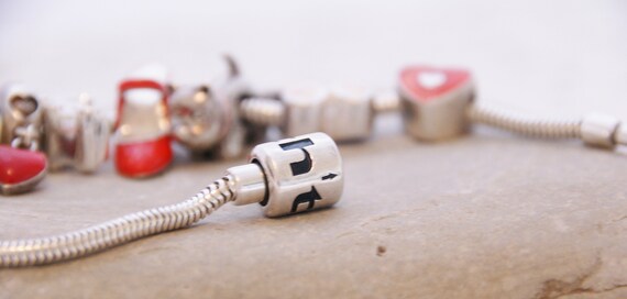 Solid Silver - Charm bracelet - Made by Truth wit… - image 5